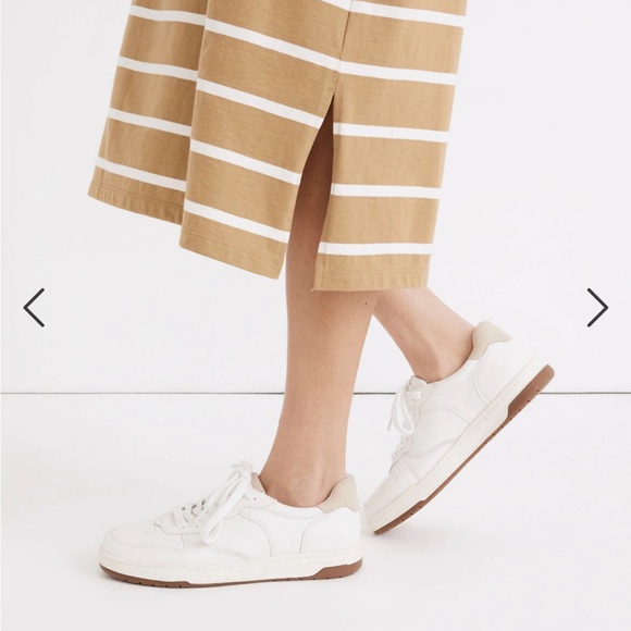 Madewell Court Sneakers in White Leather - Picture 5 of 5